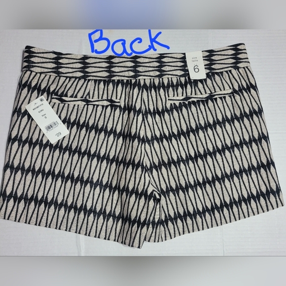 Joe Fresh, Zig/zag Black/White  Shorts Size 6 - Picture 3 of 7